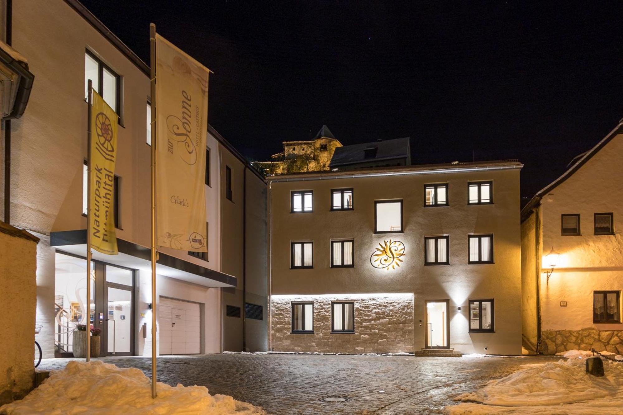 Hotel-Gasthof Zur Sonne Pappenheim Dış mekan fotoğraf