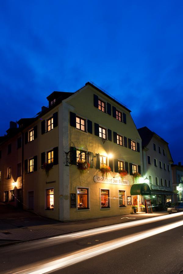 Hotel-Gasthof Zur Sonne Pappenheim Dış mekan fotoğraf
