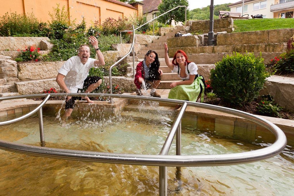 Hotel-Gasthof Zur Sonne Pappenheim Dış mekan fotoğraf