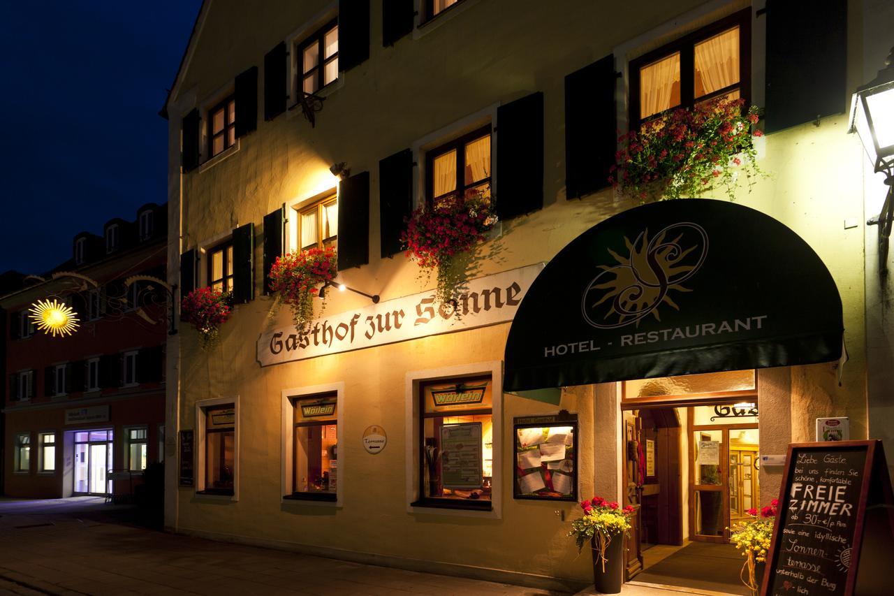 Hotel-Gasthof Zur Sonne Pappenheim Dış mekan fotoğraf